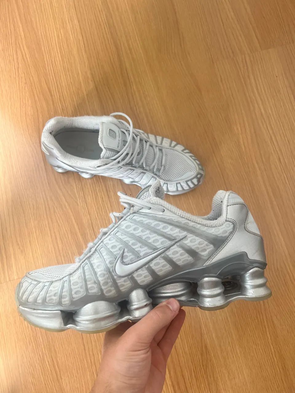 Nike Shox TL 12 molas cinza