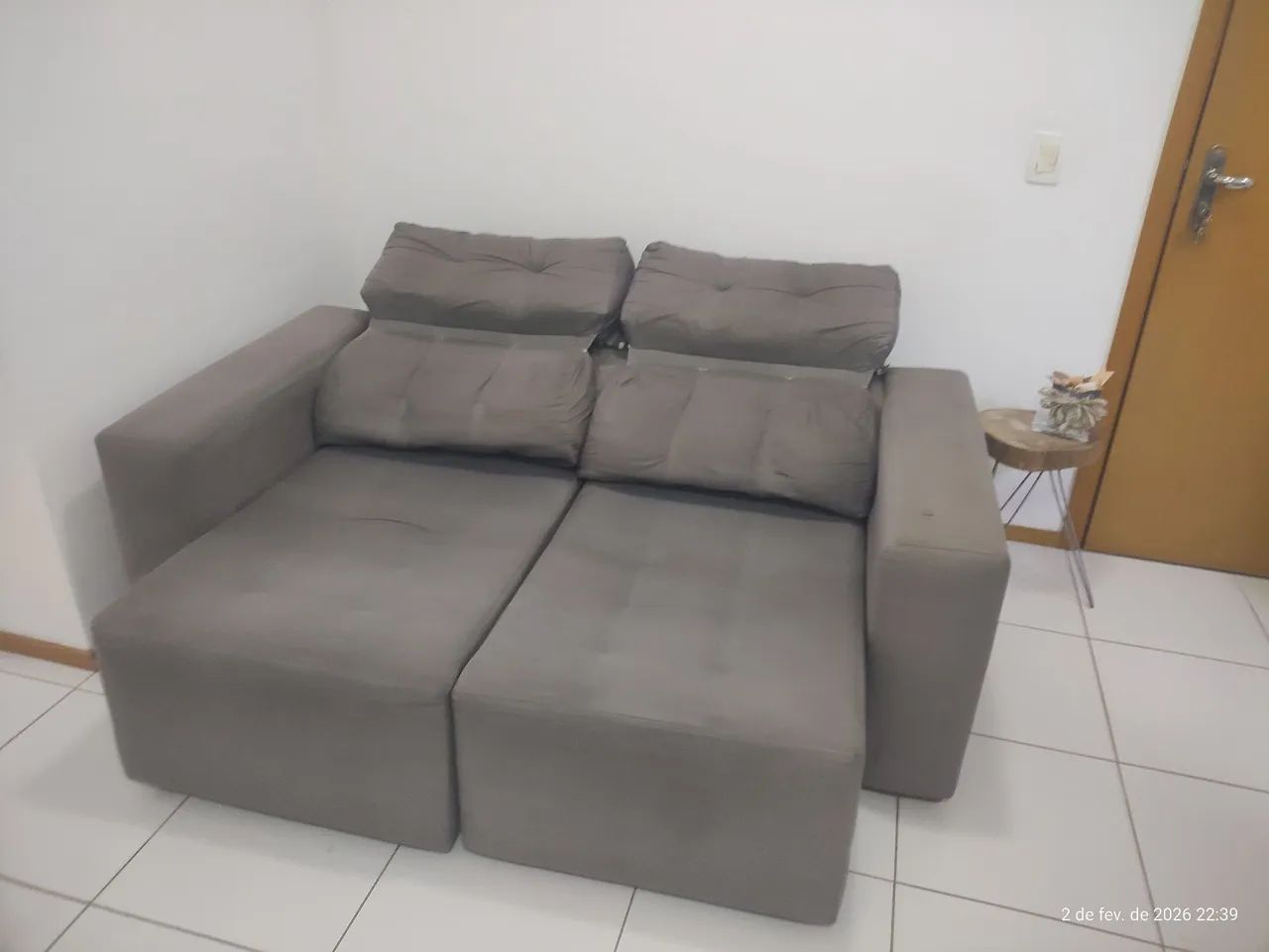 Sofá  retrátil e reclinável  - Foto 2