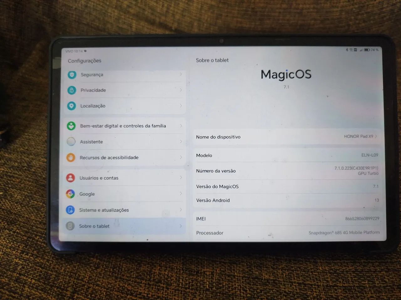 Tablet Honor pad x9 - Foto 2