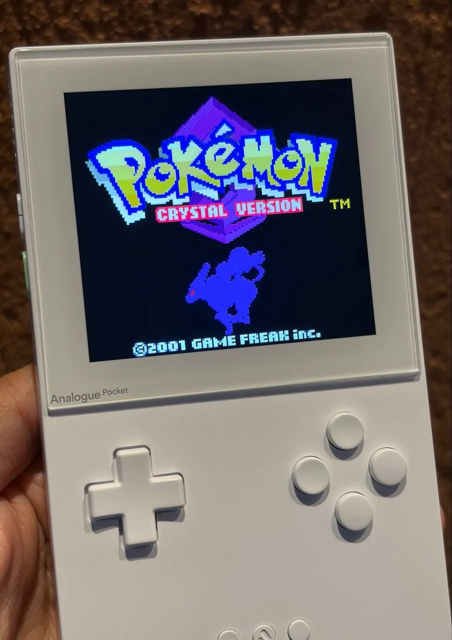 【新品未開封】Analogue Pocket Console White 本体 Analogue Pocket Branco com muitos jogos no cartão SD, de GBA, SNES