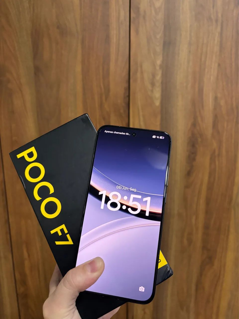 Xiaomi poco f7 12gb ram com garantia - vou até você 
