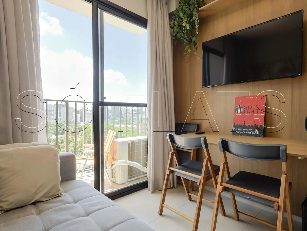 Studio Vibe Pinheiros, flat disponível para locação com 27m² e 1 dormitório. - Foto 3