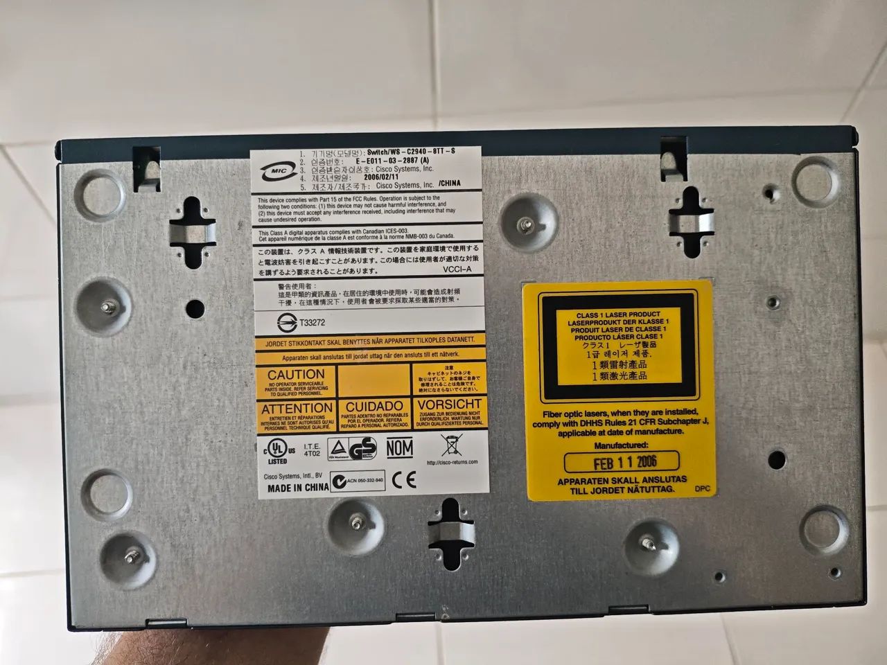 Switch Cisco Catalyst 2940 Series de 8 portas - Foto 4