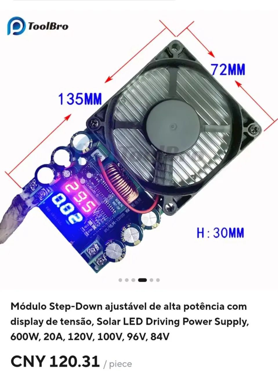 Spep Dow 600w 20a 