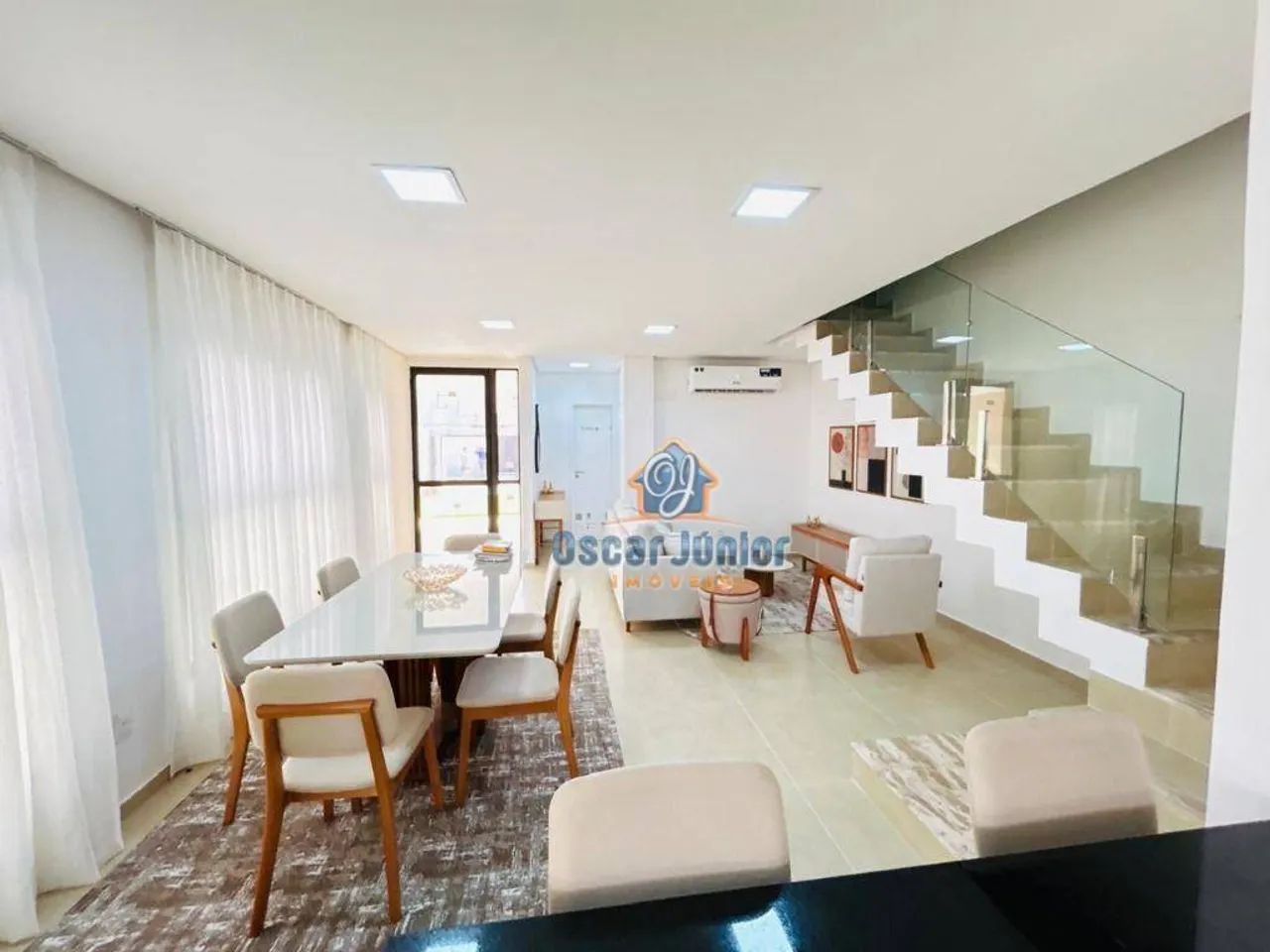 CASA MOBILIADA NO EUSÉBIO - RUA PRIVATIVA - 170m2 CONSTRUÍDA - 4 DORMITÓRIOS - 3 VAGAS - L - Foto 5