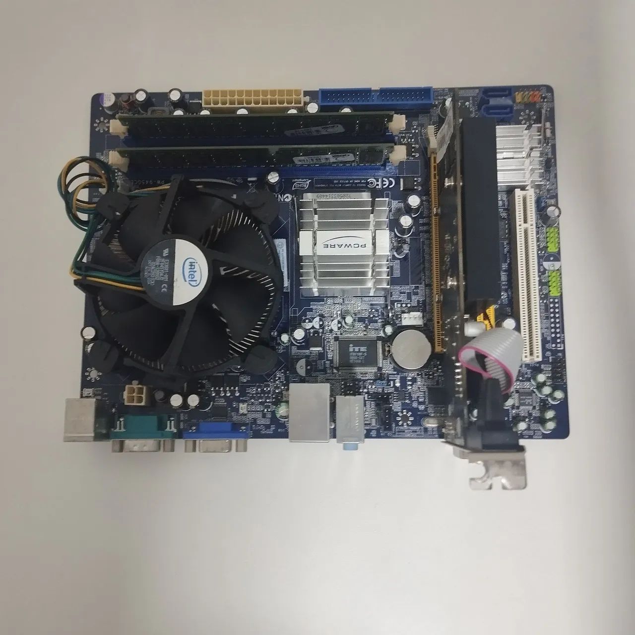 Kit placa mãe,placa de vídeo, RAM , processador e fonte