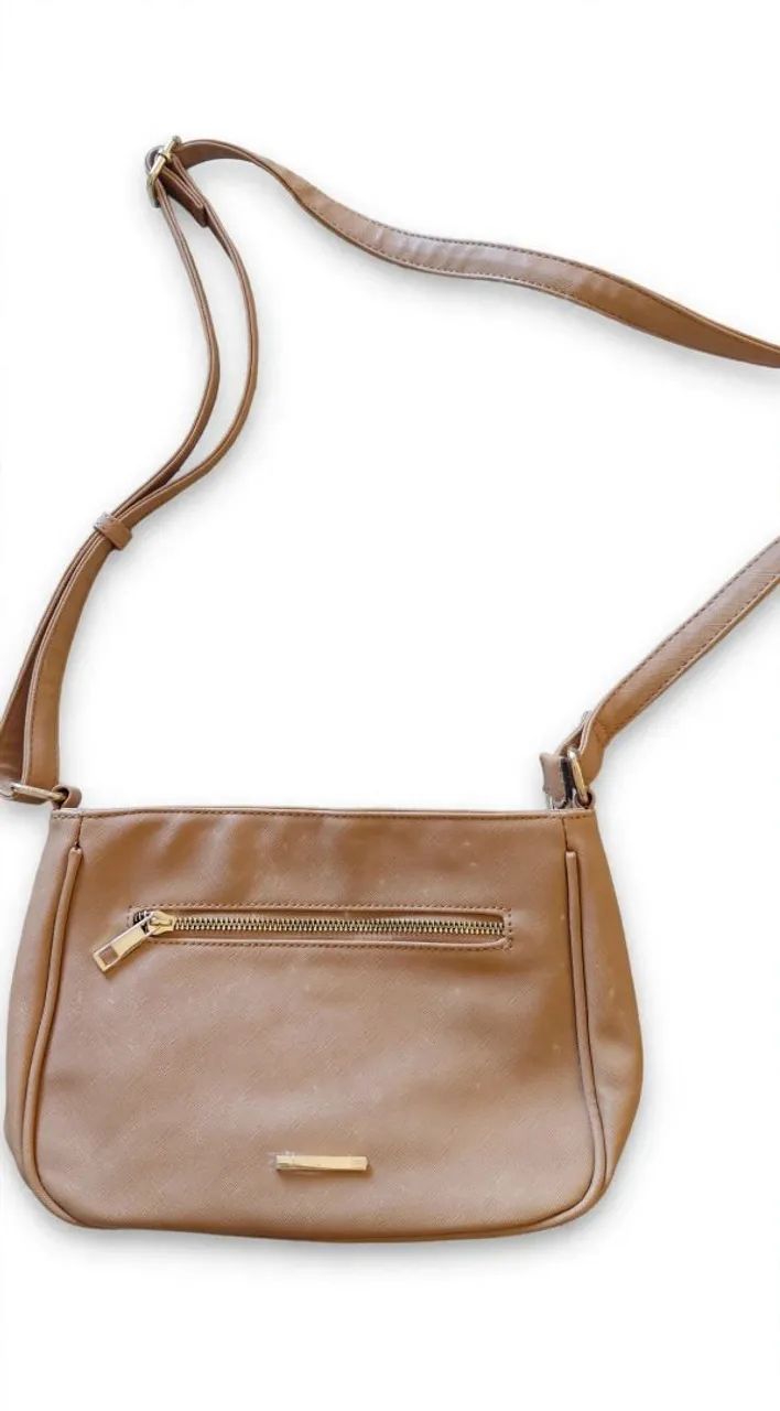 Bolsa lateral nova caramelo - Foto 4