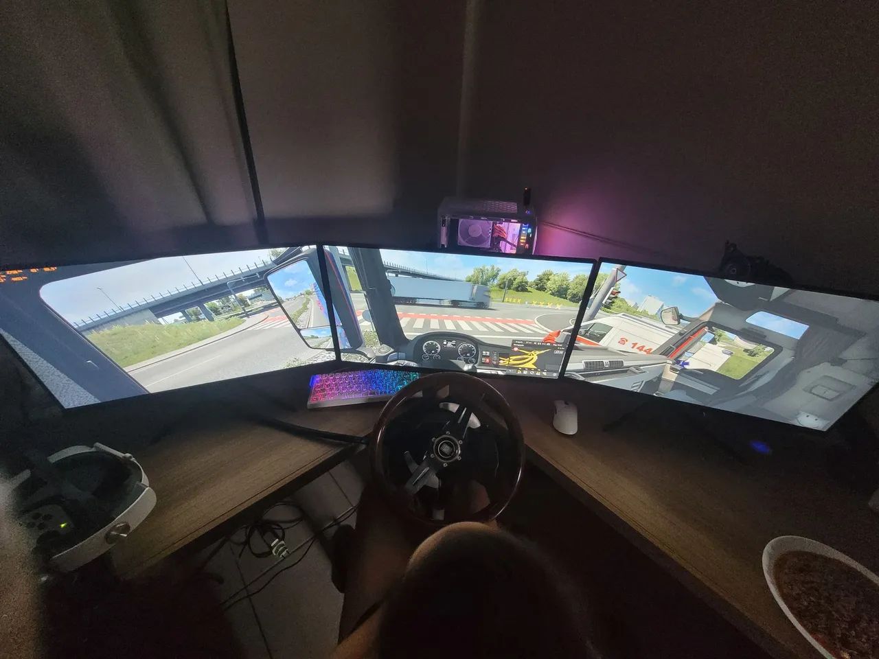 3 monitores 27 polegadas HQ IPS 100hz - Foto 3