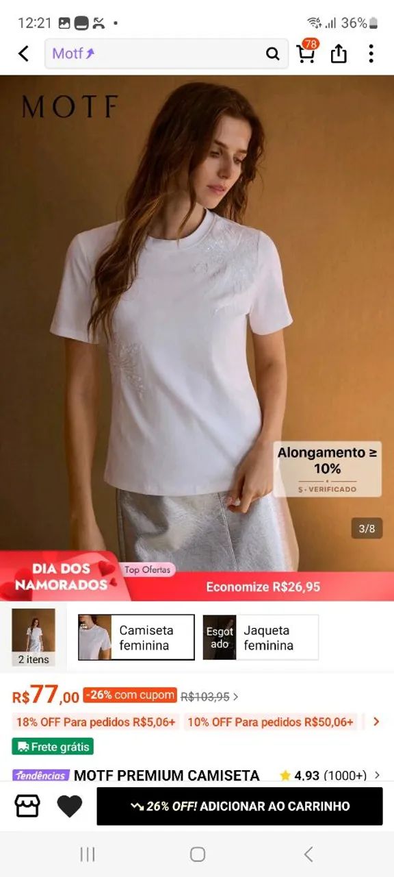 Blusa Motf  - Foto 2