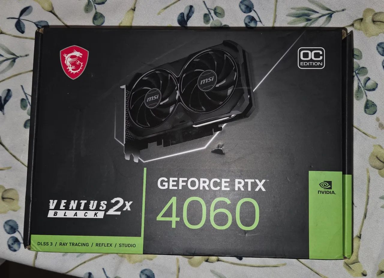 RTX 4060 (completa com caixa)