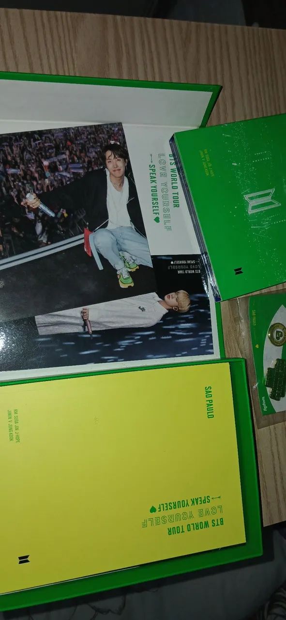 DVD BTS LOVE YOURSELF IN BRAZIL TOUR - Hobbies e coleções