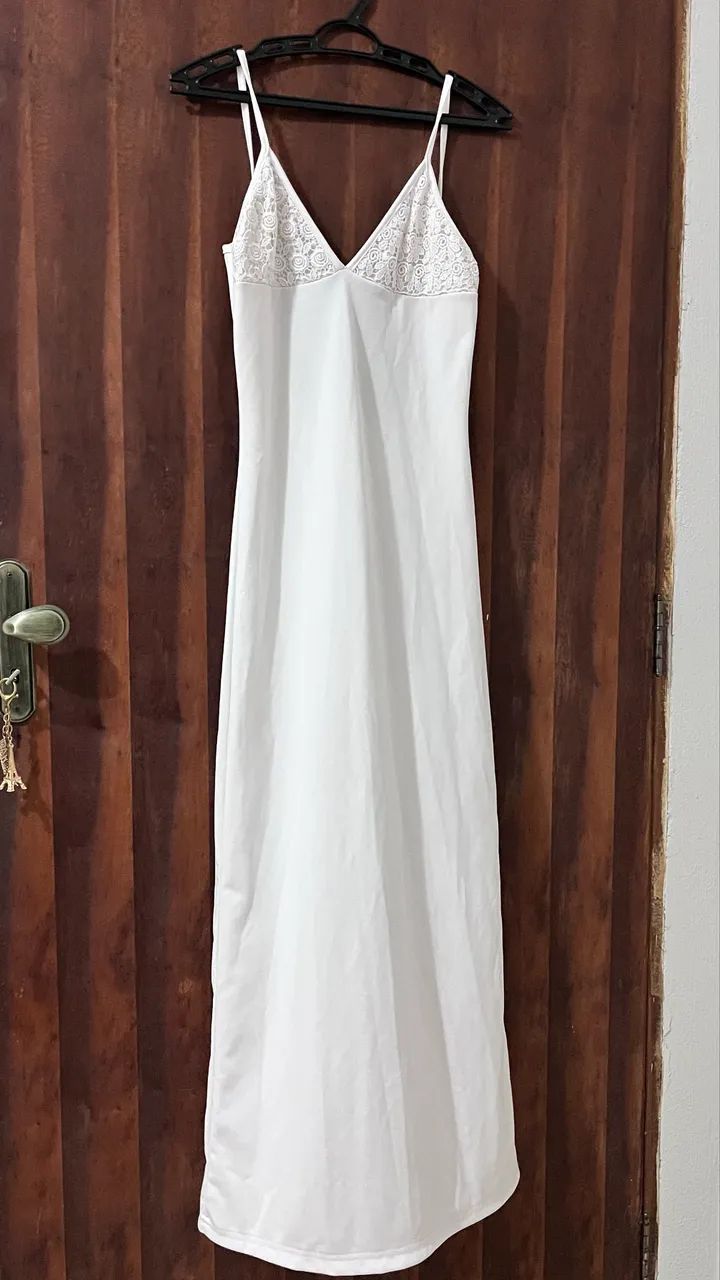Vestido Branco Tam M - Costas nua - Foto 2