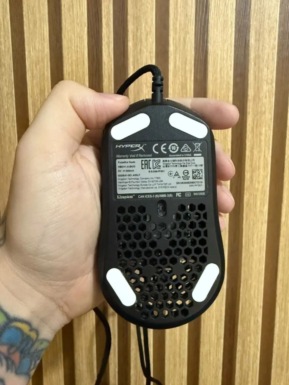 MOUSE GAMER HYPERX PULSEFIRE HASTE - Foto 2