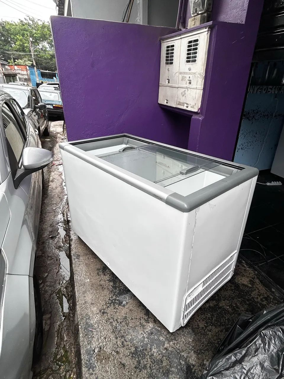 Freezer Horizontal Fricon 411 Litros Branco Hceb411 Tampa Vidro 220v - Foto 2