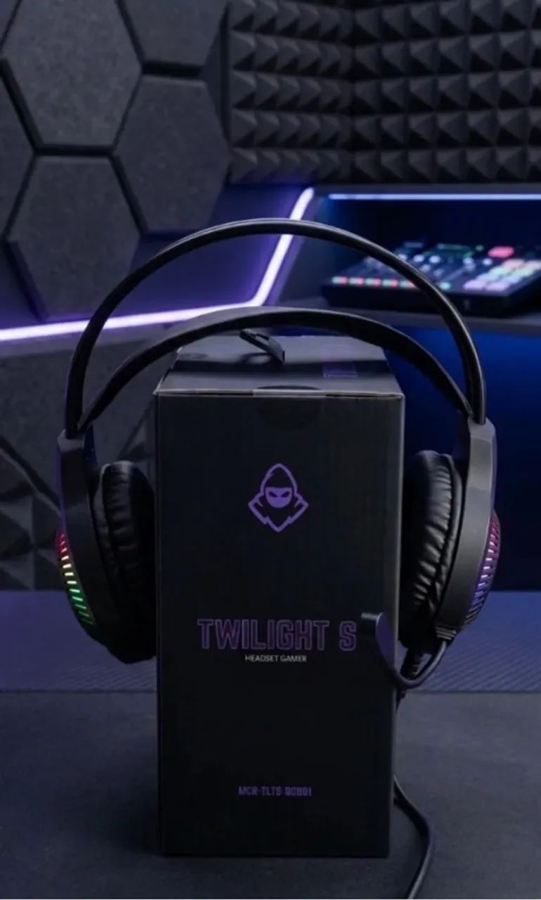 Headset mancer twinlight PC ( produto lacrado) - Foto 2