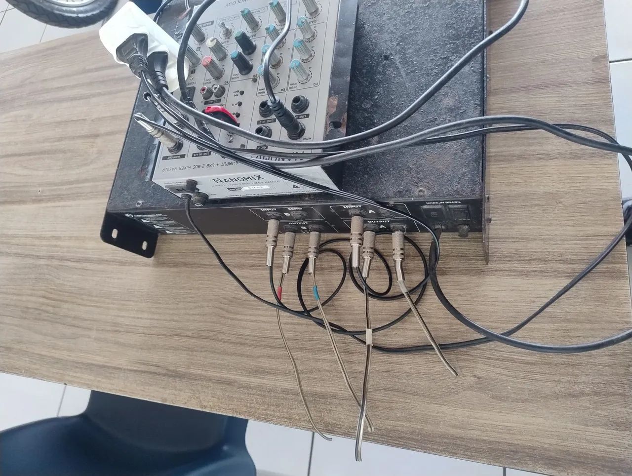 Amplificador e mesa de som - Foto 3