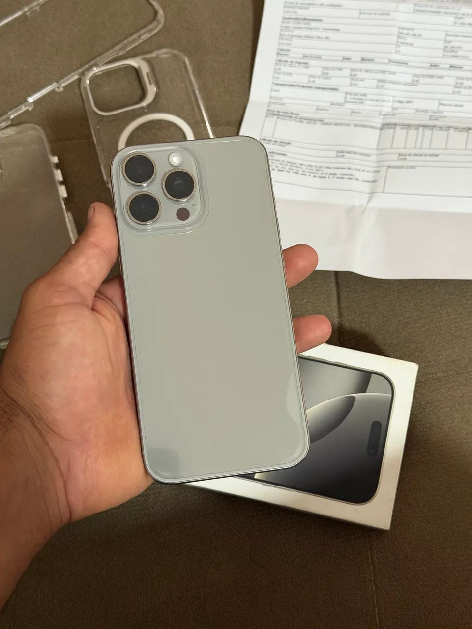 iPhone 16 pro max 256gb todo zero 