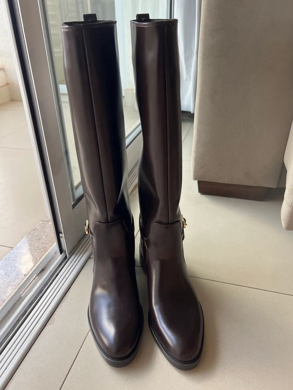 Bota Zara Couro  - Foto 2