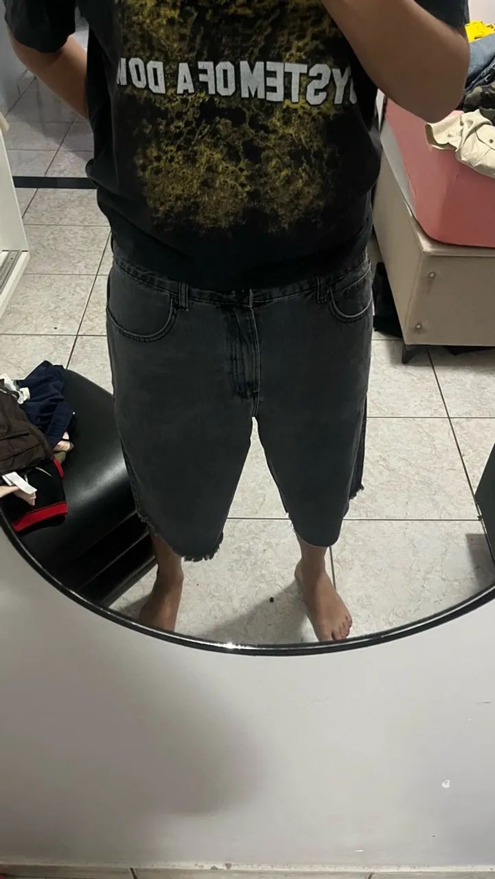 Jorts Distressed tam 48 - Foto 3