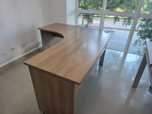 Mesa de Escritório em L - Foto 4