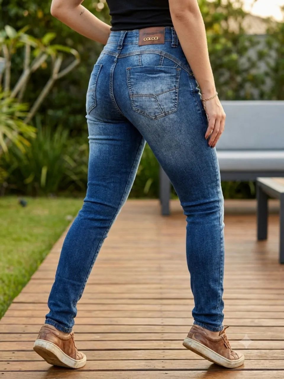 calça jeans colcci skinny