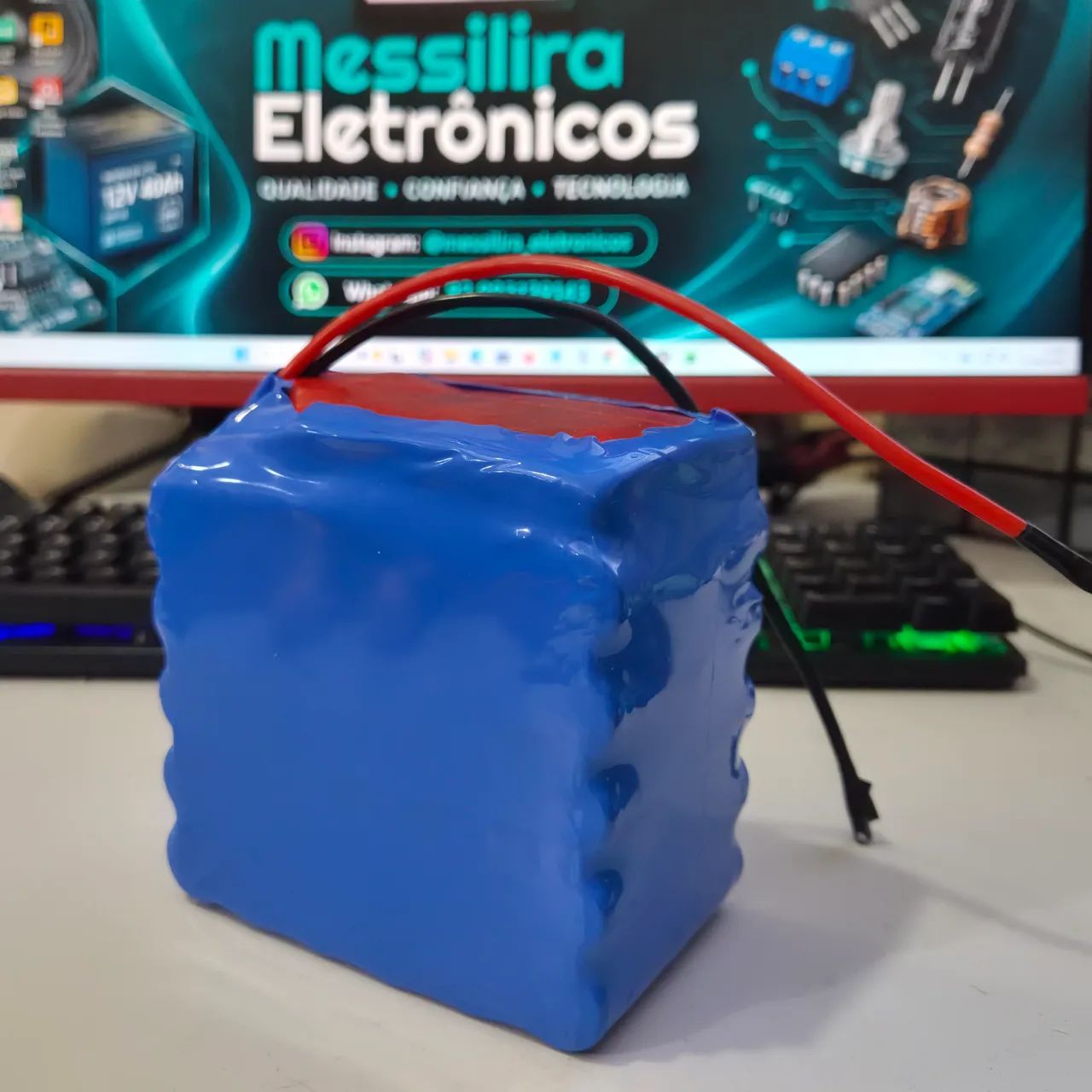 Bateria de lítio 12v 20Ah