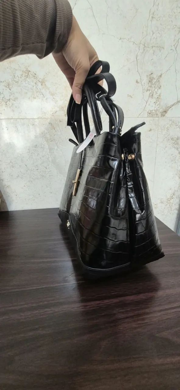 Bolsa tote em couro  - Foto 3