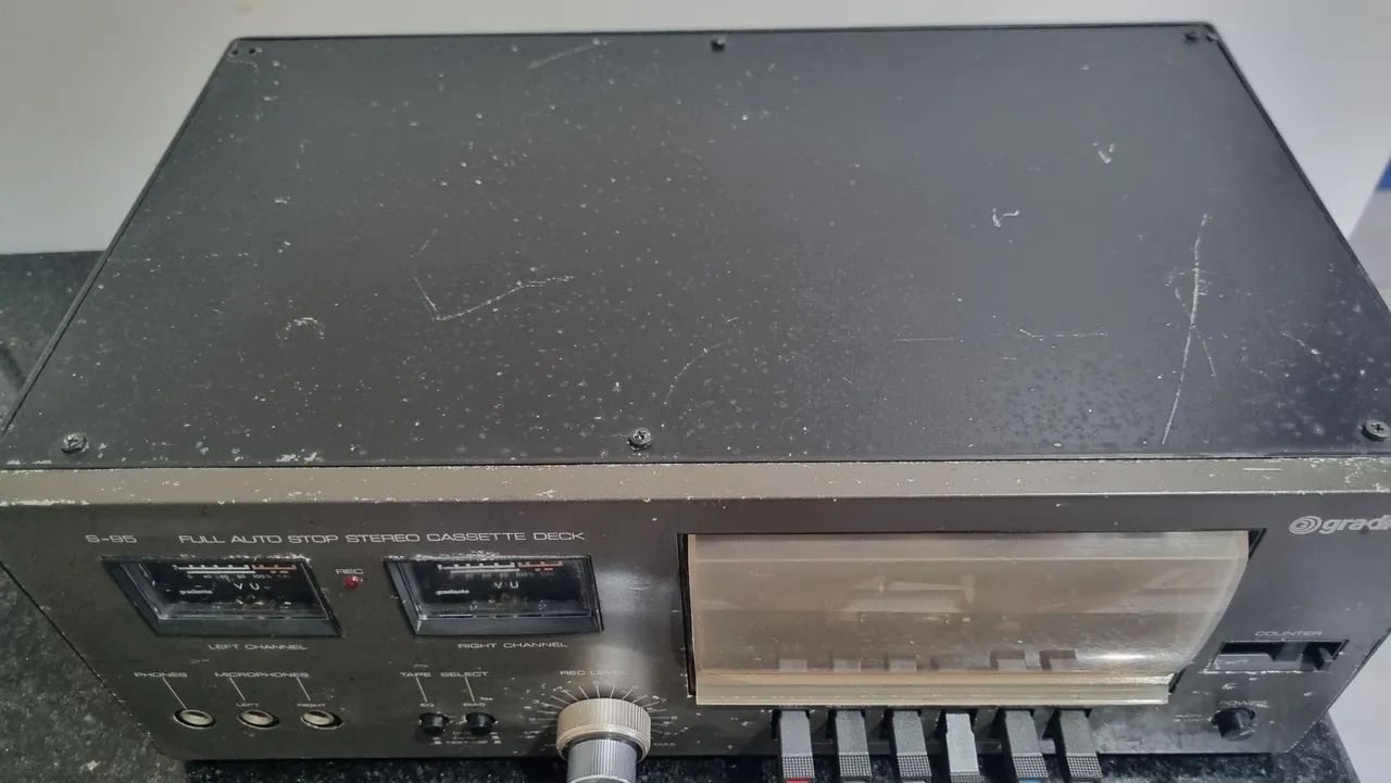 Tape deck Gradiente S95 (para peças) - Foto 2