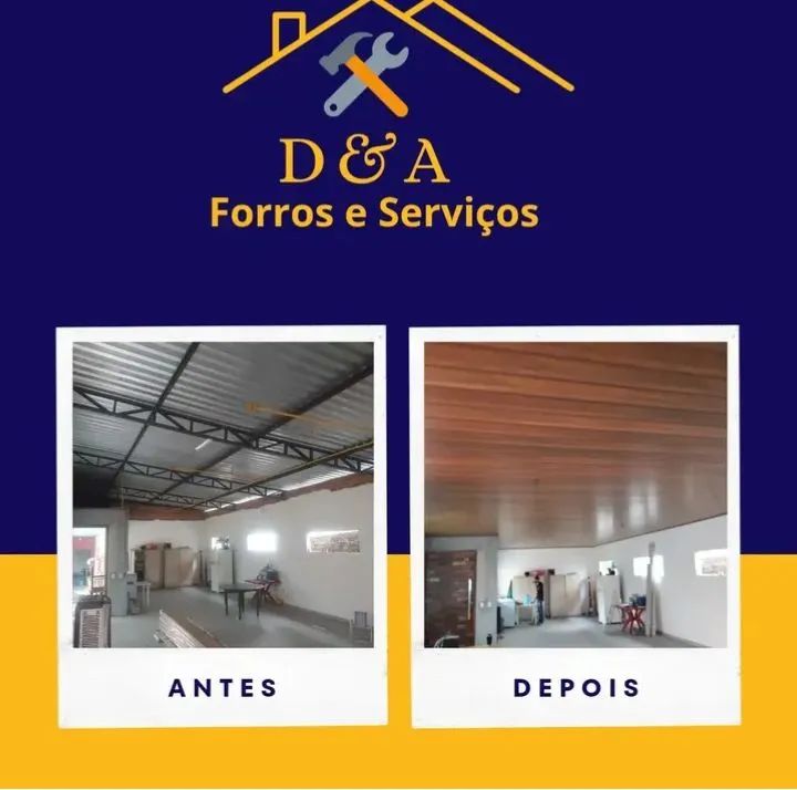 Forro PVC(branco e amadeirado)