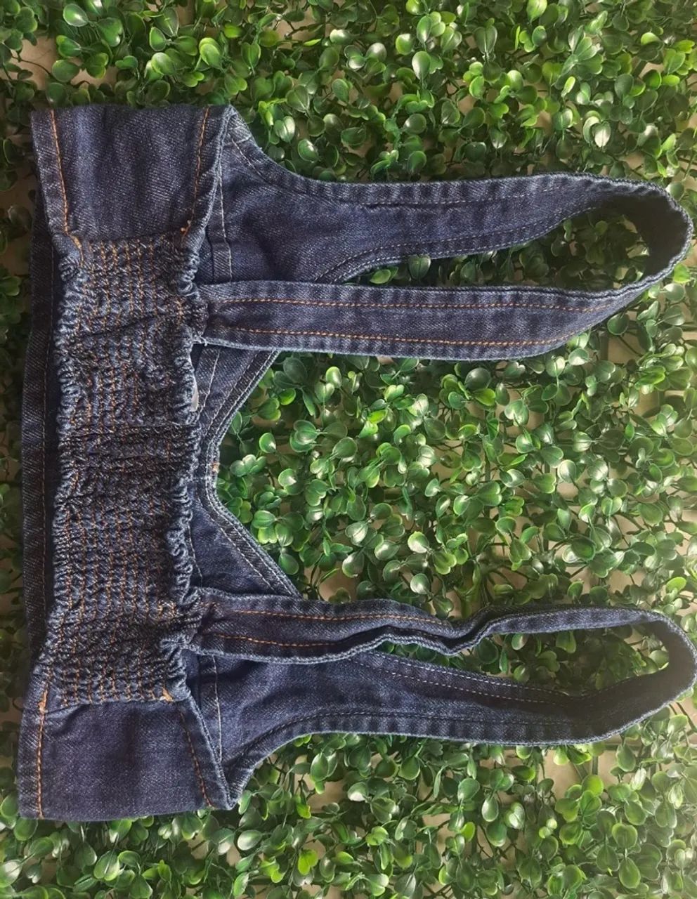 Top Jeans Farm tamanho P - Foto 4