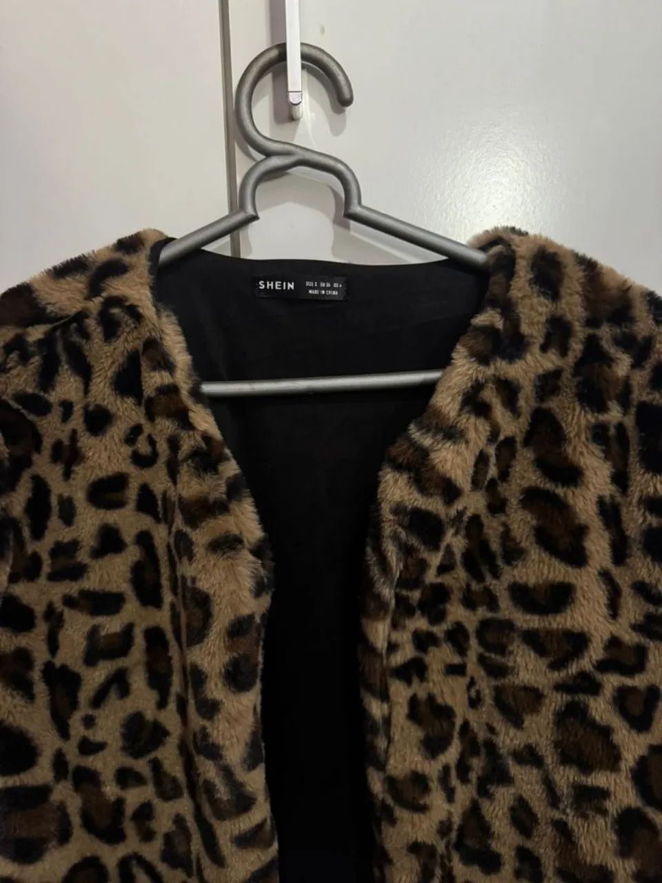 Casaco estampado leopardo Felpudo e Vintage  - Foto 2