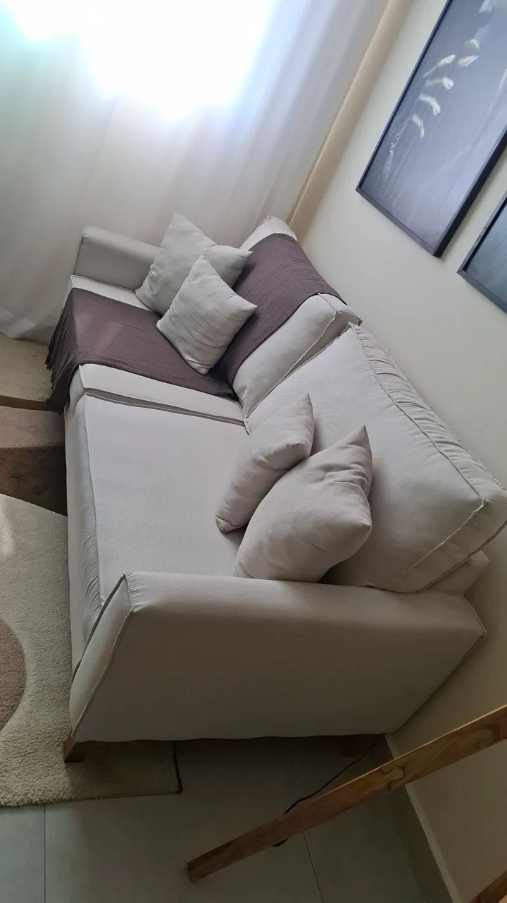 Sofa de Linho . - Foto 2