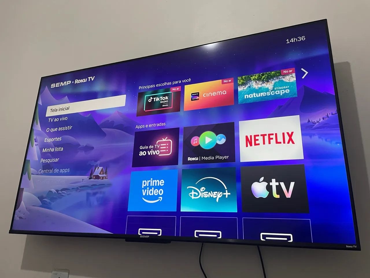 TV 50 polegadas Roku - Foto 2