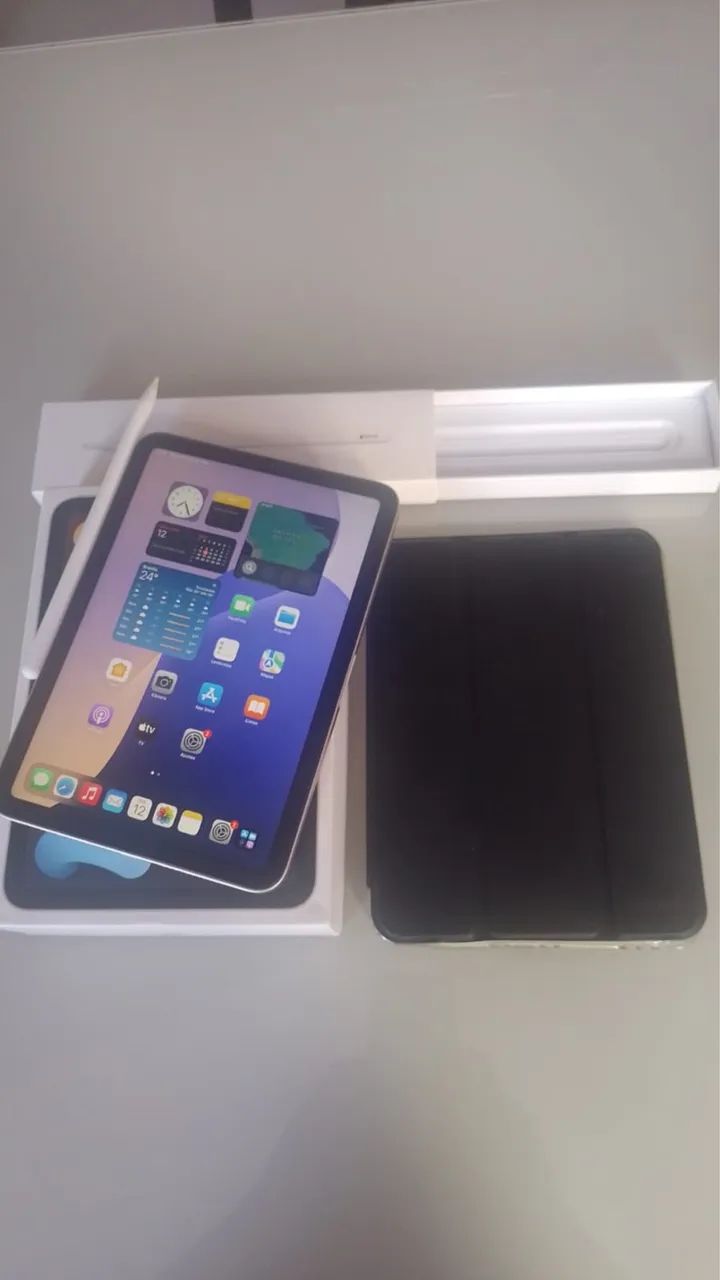 iPad Mini 6 64 gb + Apple Pencil original - Tablets e E-Readers