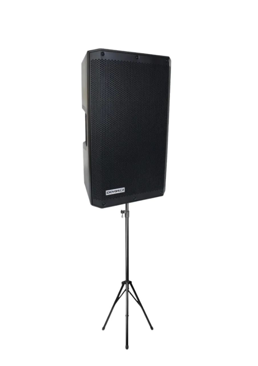 CAIXA DE SOM ATIVA 12 POLEGADAS SOUNDVOICE NEXUS 120X + Mxt Cxp-202