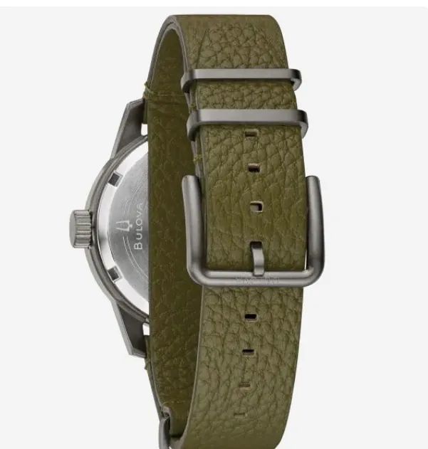 Relógio Bulova Military Hack Black Automático Novo - Foto 4