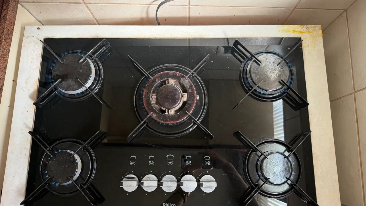 Fogão cooktop 5 bocas (com bancada) - Foto 3