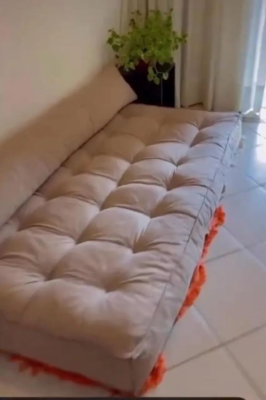 Futon Almofada 2,20 x 1,00x 12 - Foto 3