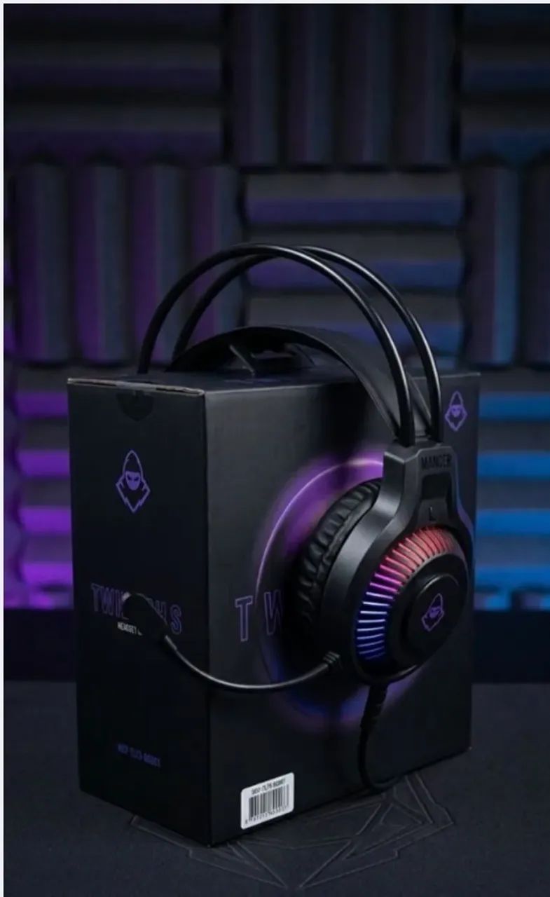 Headset mancer twinlight PC ( produto lacrado)