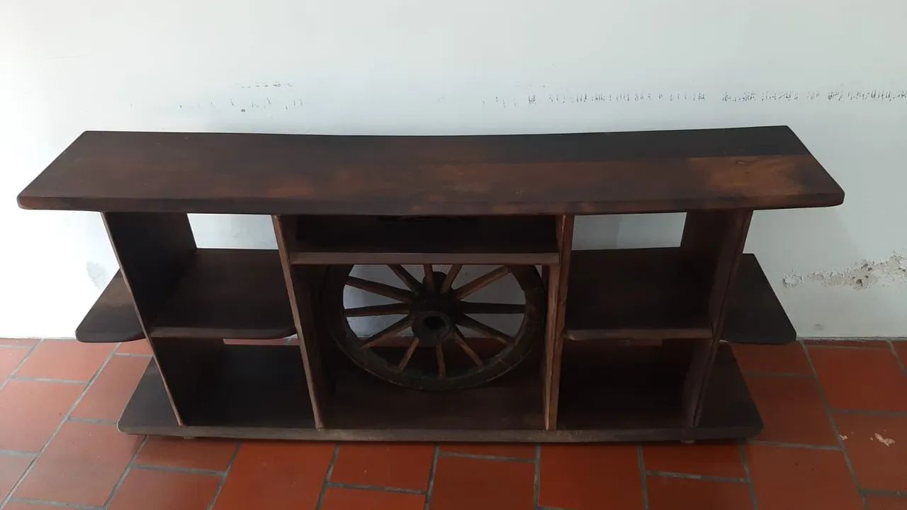 ? Conjunto de Móveis Rústicos em Madeira - Foto 4