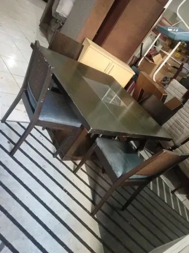 (Cód 020) Mesa de Jantar com 4 Cadeiras.  - Foto 4