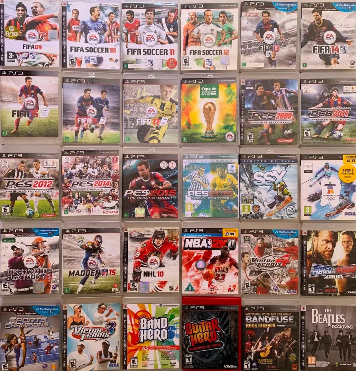 Vendo jogos de play 3