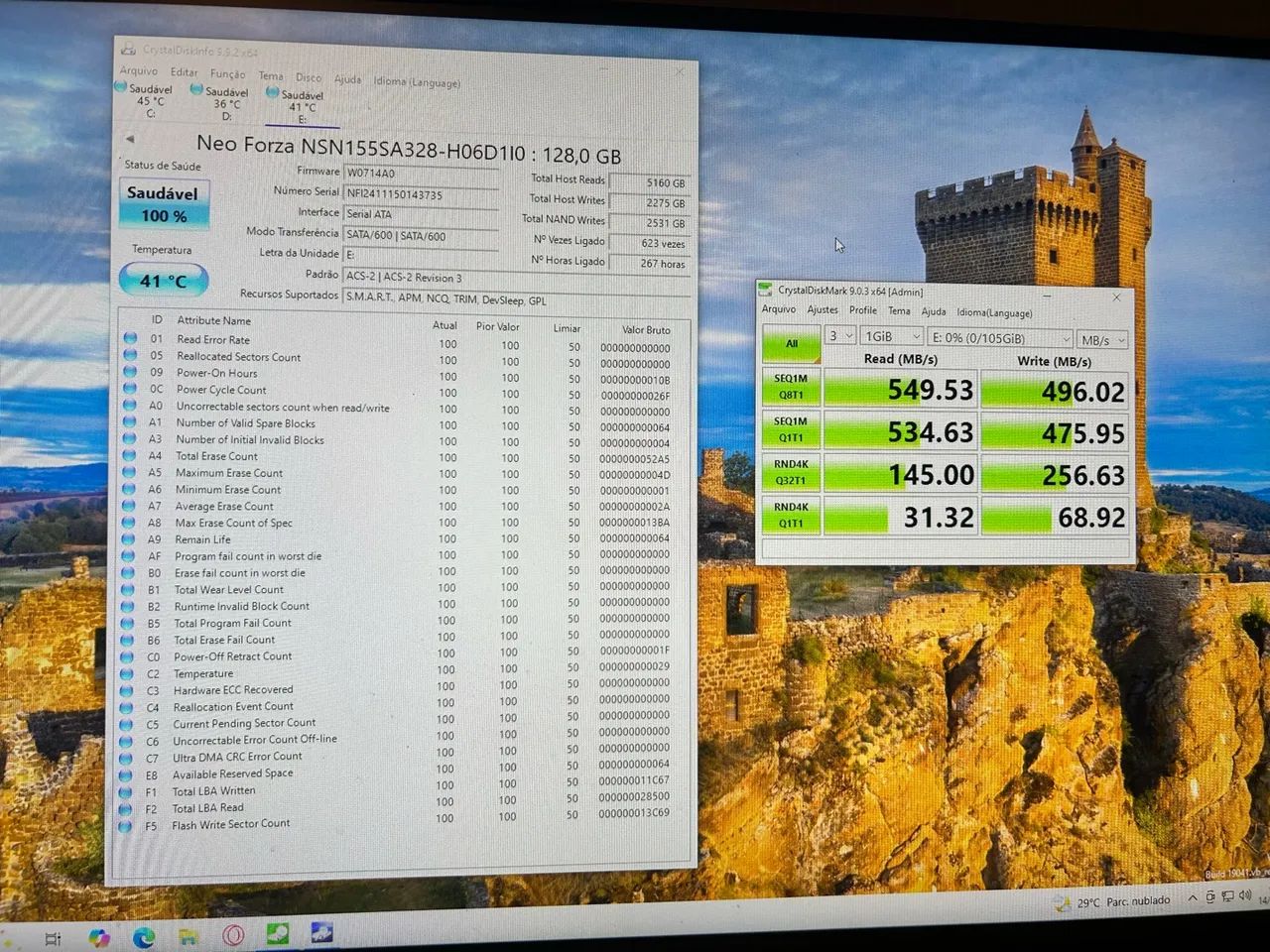 Ssd M2 sata 128gb - Foto 2