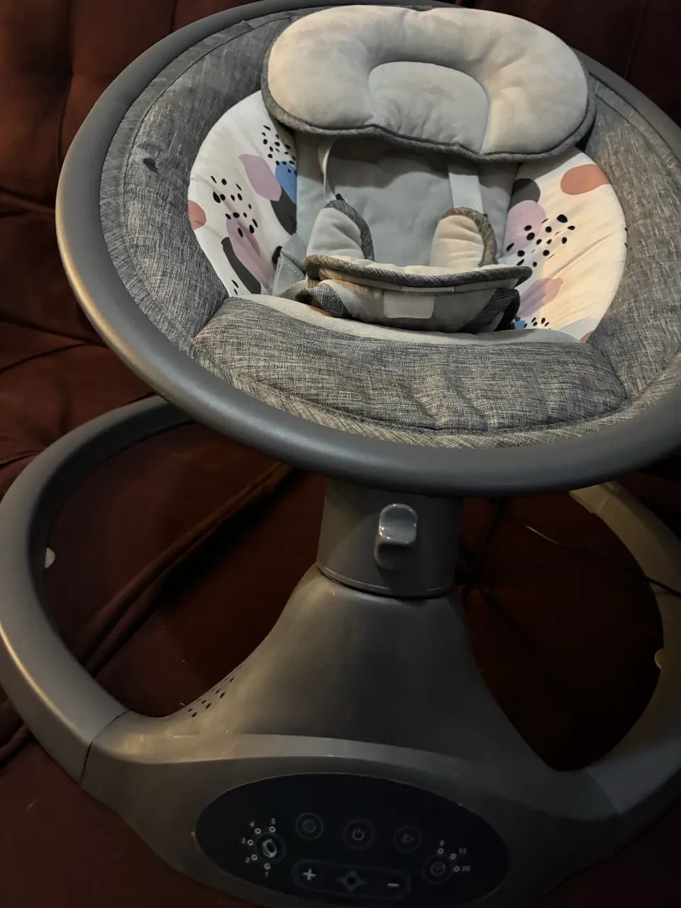 Cadeira de balanço infantil com música e controle  - Foto 3