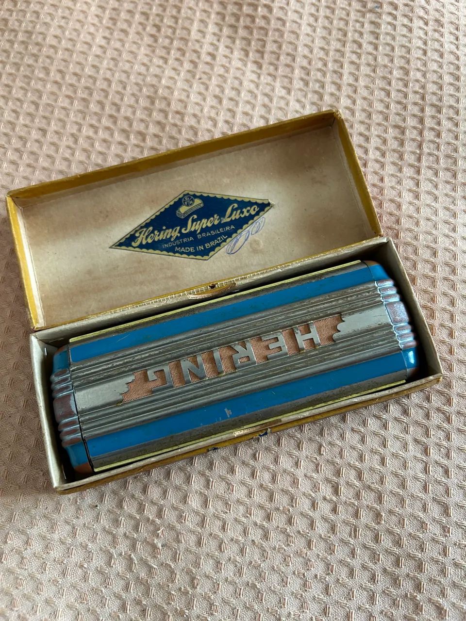 Gaita Hering Super Luxo Vintage com caixa original