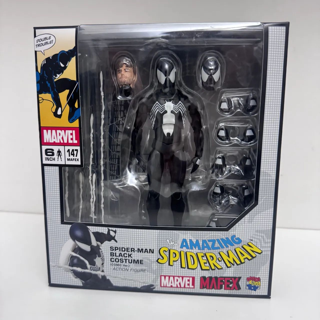 Mafex N°147 Spiderman Black Costume