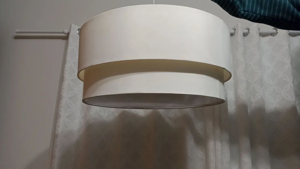 Cúpula pendente iluminação quarto/ sala - Foto 3