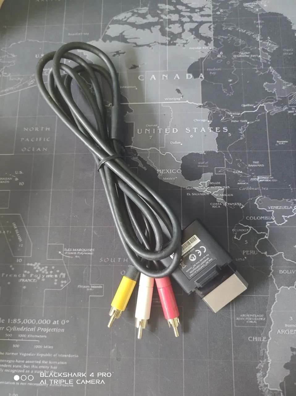 cabo de áudio e vídeo composto (RCA) compatível com o console Xbox 360. - Foto 2