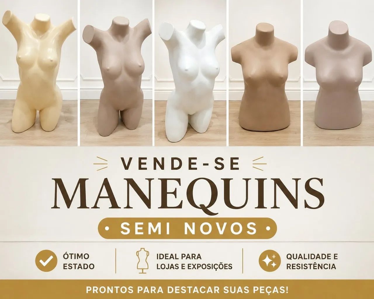 Manequins  a partir de 80,00