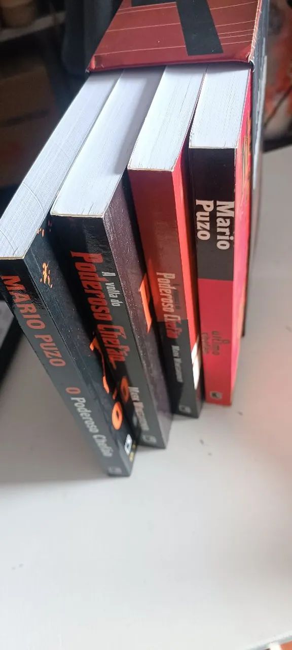 Box Coleção O Poderoso Chefão 4 livros